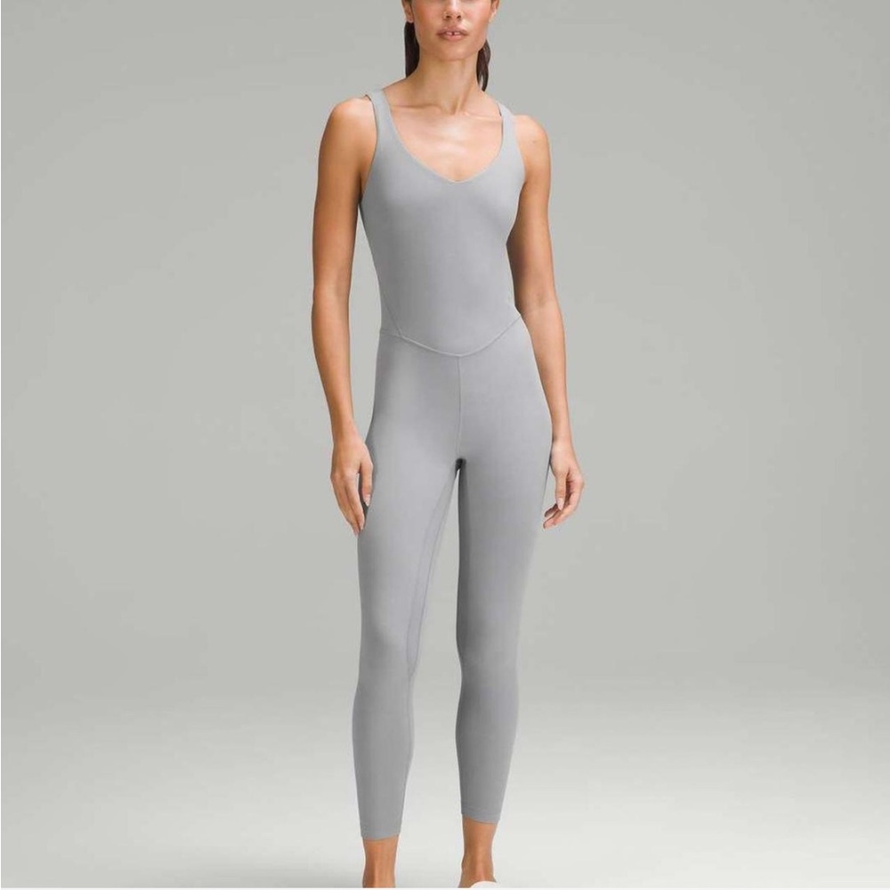 Lululemon NWT Align Bodysuit Rhino Grey
